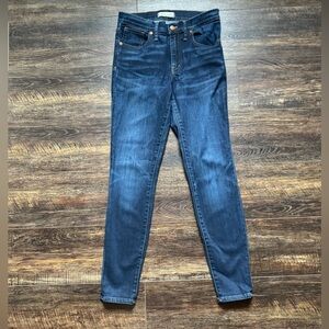 MADEWELL High Rise Skinny Jeans 27